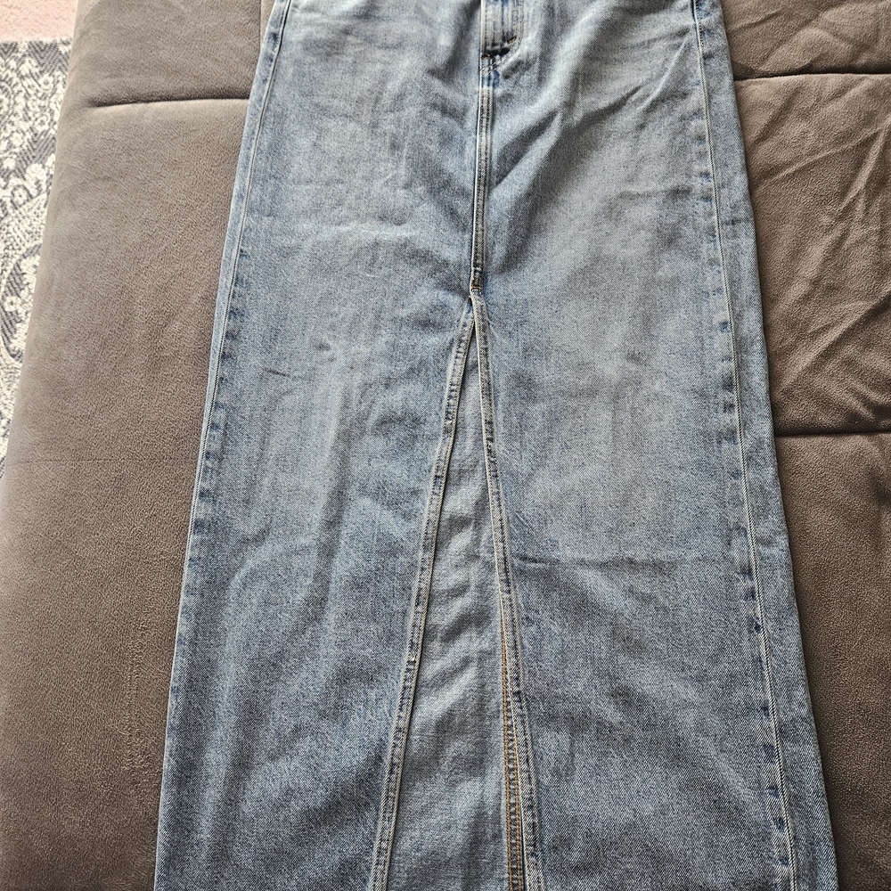 Levi's Blue A-Line Denim Skirt
